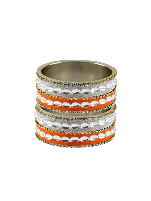 multi stone stud brass bangle - 18771573 - Very Small Image - 1