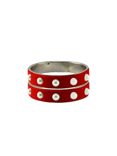 red moti brass bangle with extra large size - 18771692 - Very Small Image - 1