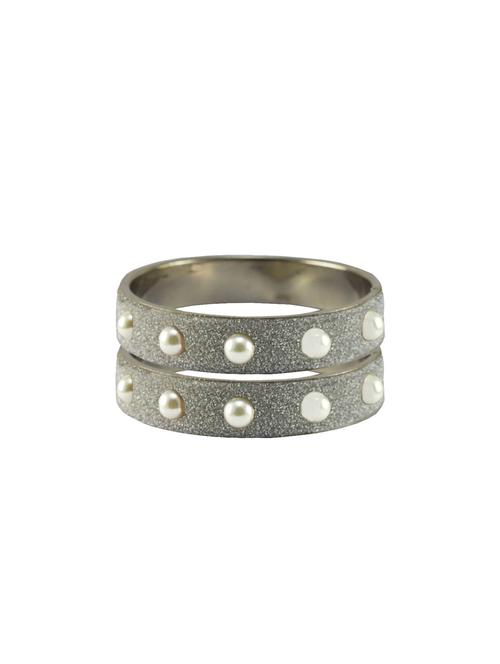 white moti brass bangle with extra large size - 18771699 - Very Small Image - 1
