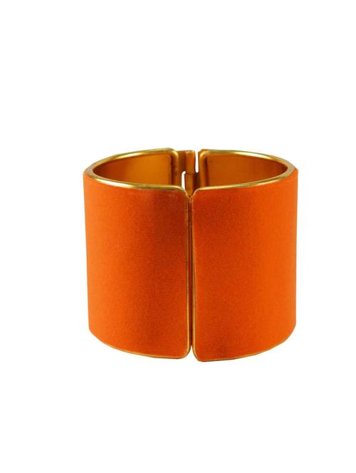 orange plain brass bangle - 18771718 - Very Small Image - 1