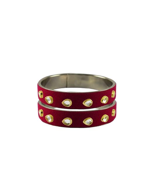 stone stud brass bangle - 18771745 - Very Small Image - 1