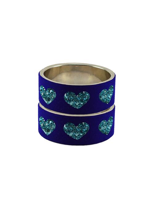 stone studded brass bangle - 18771883 - Very Small Image - 1