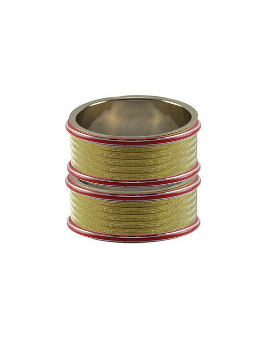 stone stud brass bangle - 18772036 - Very Small Image - 1