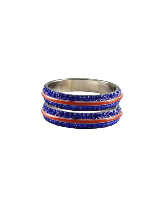 stone stud metal bangle with extra large size - 18772275 - Very Small Image - 1