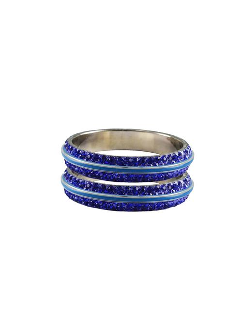stone stud metal bangle with extra large size - 18772323 - Very Small Image - 1