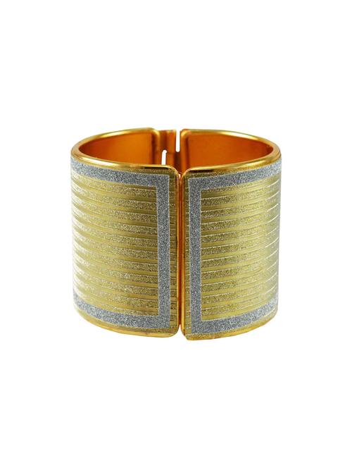 golden stone stud metal bangle - 18772387 - Very Small Image - 1