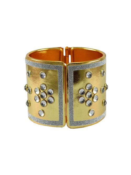 golden stone stud brass bangle - 18772458 - Very Small Image - 1