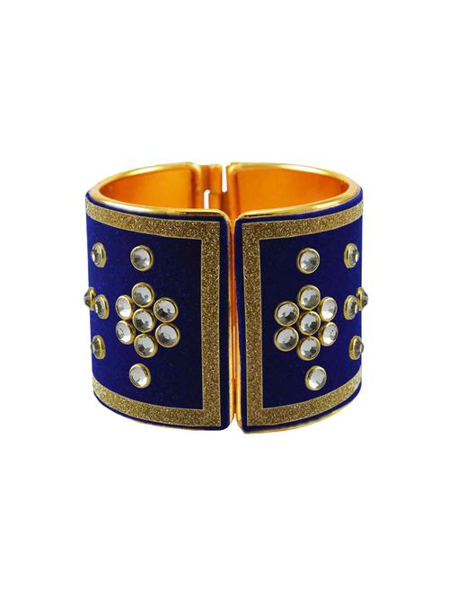 black stone stud brass bangle - 18772478 - Very Small Image - 1