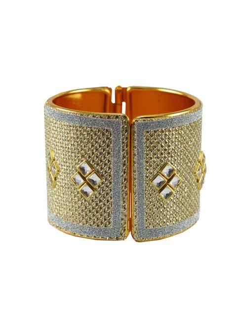 stone stud brass bangle - 18772549 - Very Small Image - 1