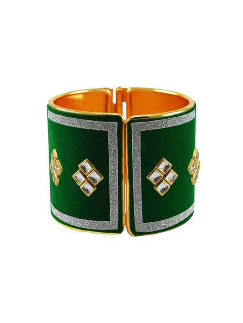 stone stud brass bangle - 18772553 - Very Small Image - 1