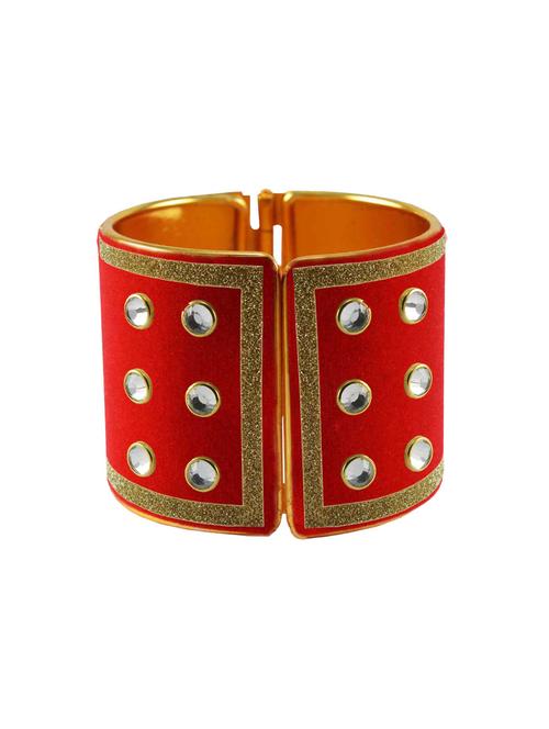 stone stud brass bangle - 18772608 - Very Small Image - 1