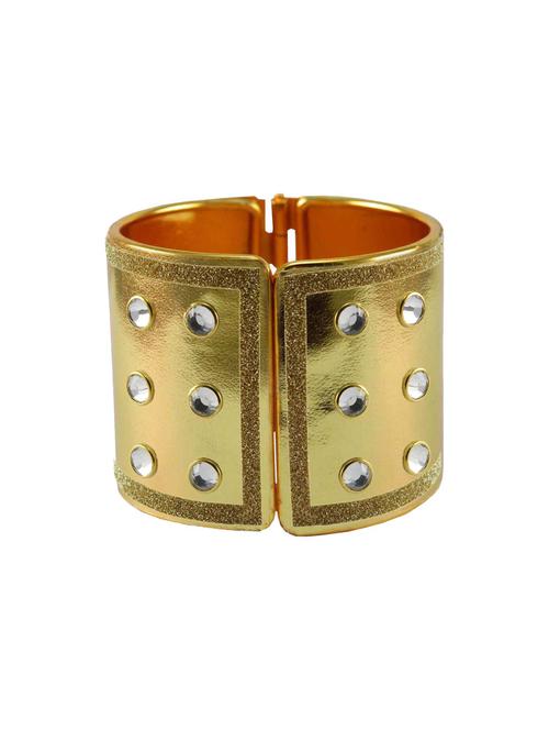 stone stud brass bangle - 18772610 - Very Small Image - 1