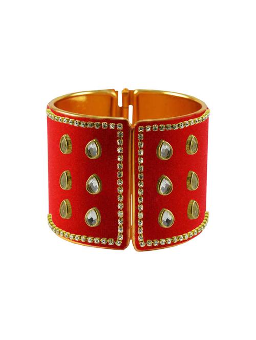 stone stud brass bangle - 18772623 - Very Small Image - 1