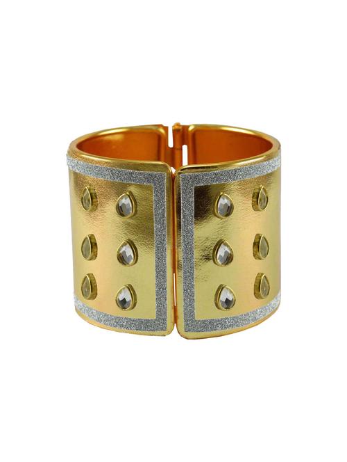 stone stud brass bangle - 18772642 - Very Small Image - 1
