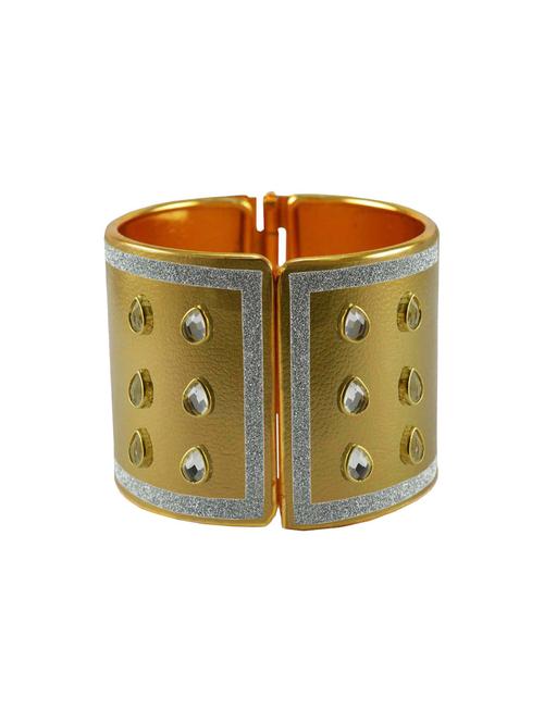 stone stud brass bangle - 18772644 - Very Small Image - 1