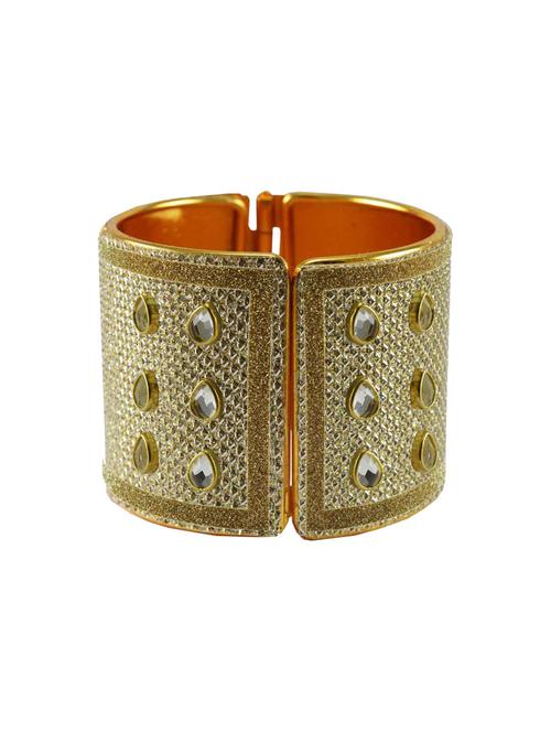 stone stud brass bangle - 18772655 - Very Small Image - 1