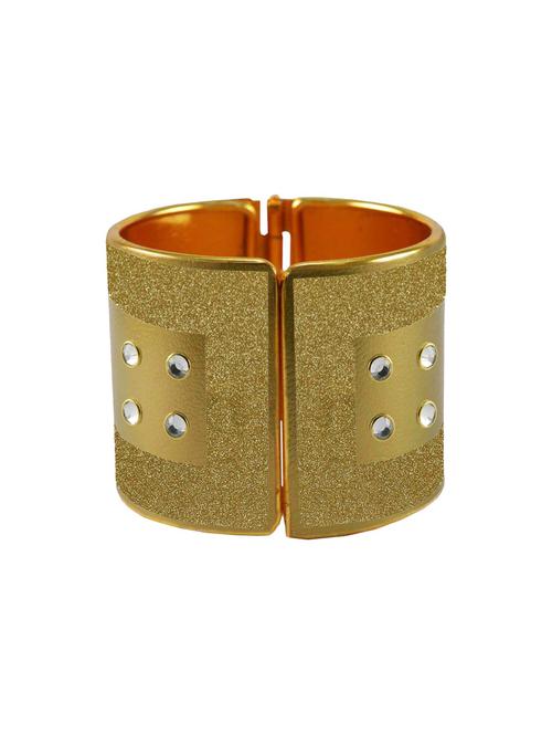 kundan work cuff bracelet - 18772728 - Very Small Image - 1