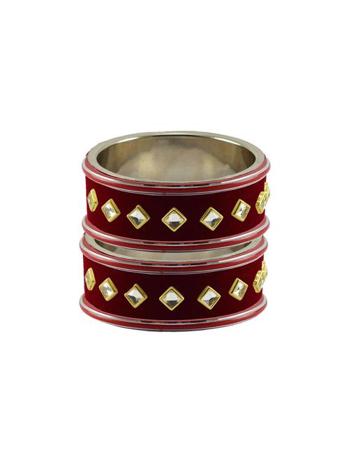 kundan work of metallic kada - 18772831 - Very Small Image - 1