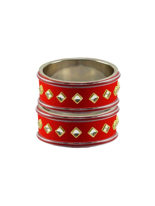 kundan work of metallic kada - 18772834 - Very Small Image - 1