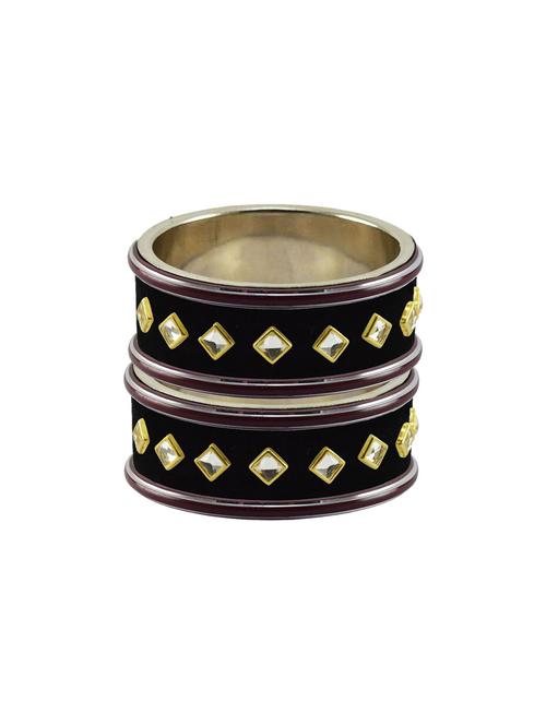 kundan work of metallic kada - 18772846 - Very Small Image - 1