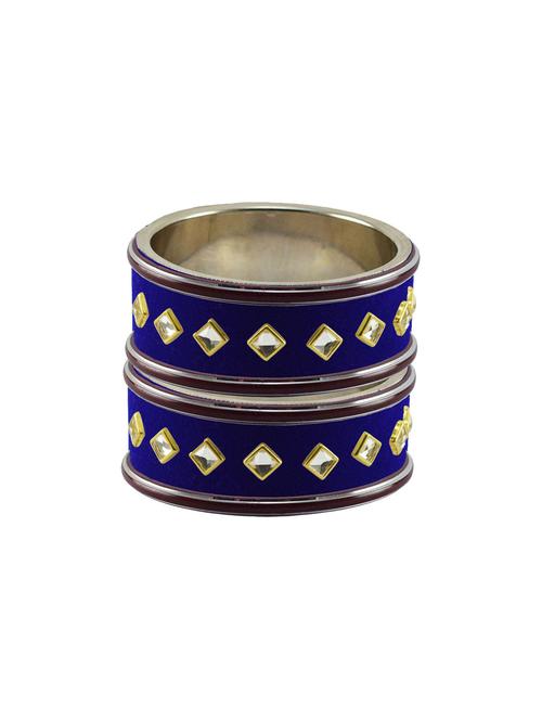 kundan work of metallic kada - 18772849 - Very Small Image - 1