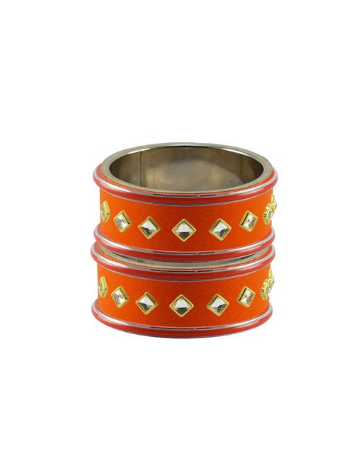 kundan work of metallic kada - 18772890 - Very Small Image - 1
