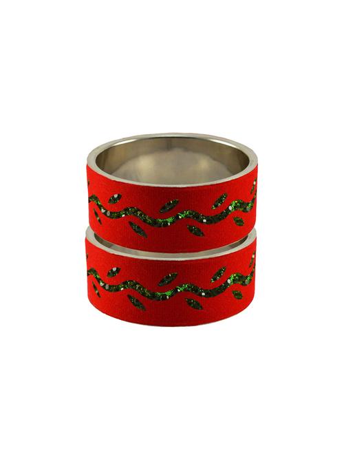 red stone stud brass bangle - 18773176 - Very Small Image - 1
