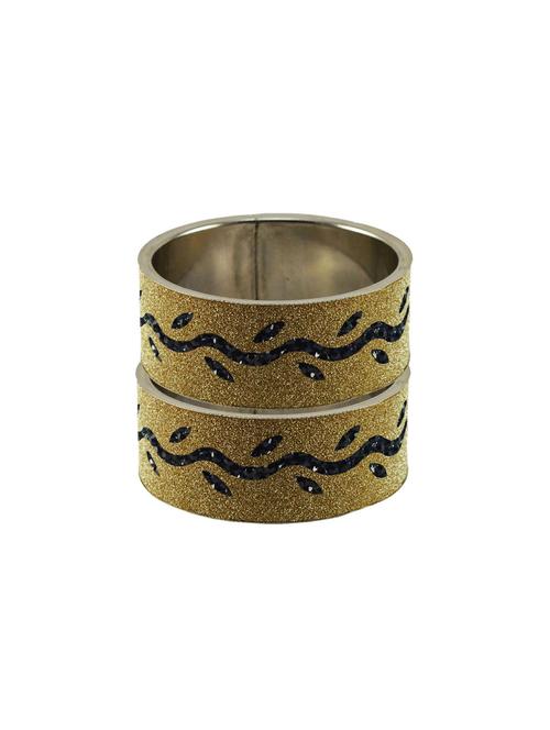 golden stone stud brass bangle - 18773266 - Very Small Image - 1
