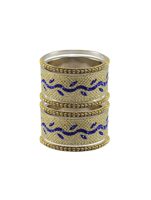 golden stone stud brass bangle - 18773413 - Very Small Image - 1