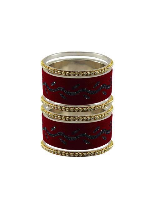 stone stud brass bangle - 18773439 - Very Small Image - 1