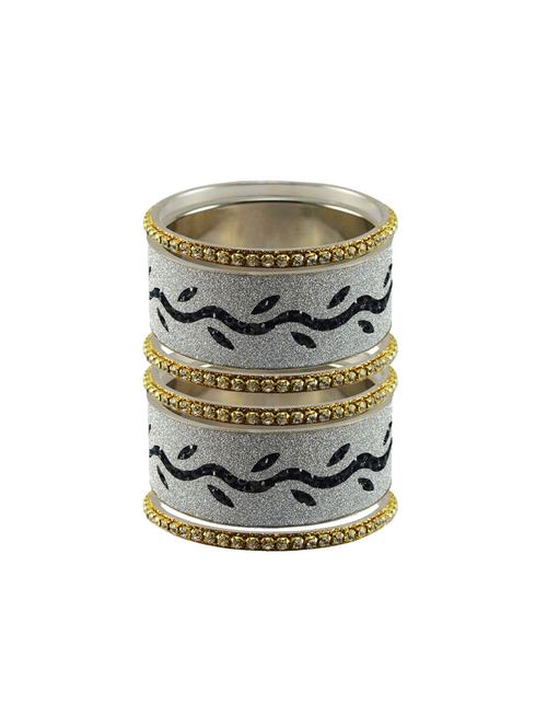 stone stud brass bangle - 18773447 - Very Small Image - 1