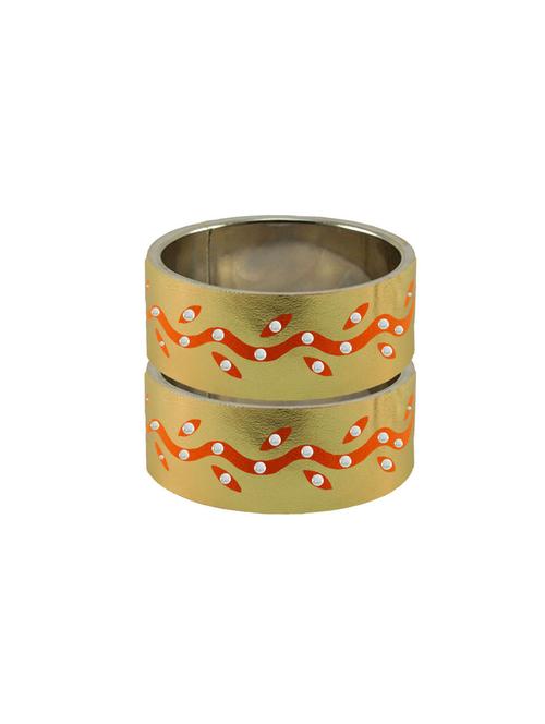 kundan brass bangle - 18773477 - Very Small Image - 1