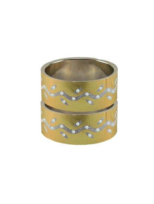 kundan brass bangle - 18773490 - Very Small Image - 1