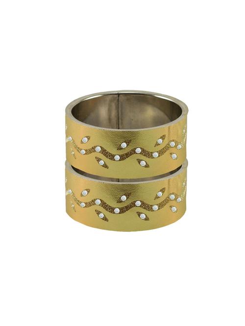 kundan brass bangle - 18773491 - Very Small Image - 1