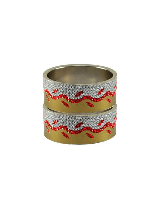 stone stud brass bangle - 18773503 - Very Small Image - 1