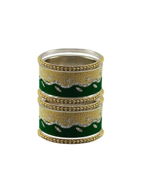stone stud brass bangle - 18773518 - Very Small Image - 1