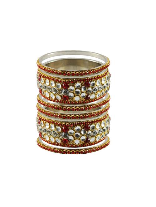 stone stud brass bangle - 18773567 - Very Small Image - 1