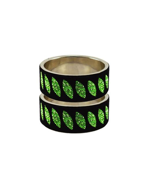 stone stud brass bangle - 18773602 - Very Small Image - 1