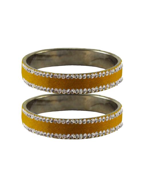 stone stud brass bangle - 18773680 - Very Small Image - 1