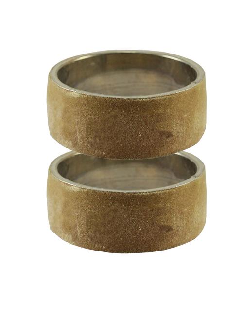 dark cream plain brass bangle - 18773720 - Very Small Image - 1