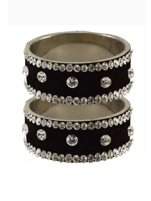 stone stud brass bangle - 18773757 - Very Small Image - 1