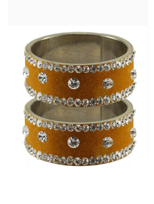 stone stud brass bangle - 18773764 - Very Small Image - 1