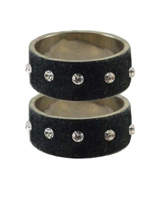stone stud brass bangle - 18773792 - Very Small Image - 1
