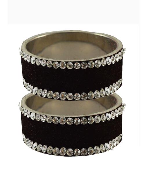 stone stud brass bangle - 18773828 - Very Small Image - 1