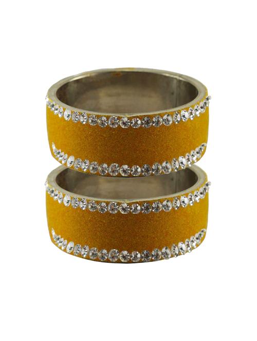 stone stud brass bangle - 18773840 - Very Small Image - 1