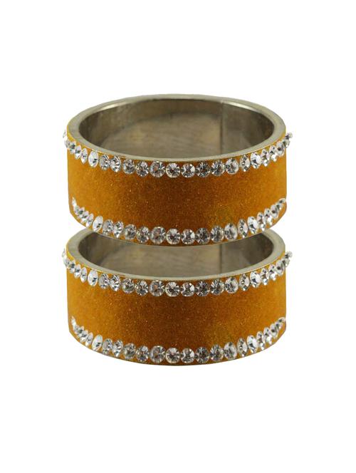 stone stud brass bangle - 18773842 - Very Small Image - 1