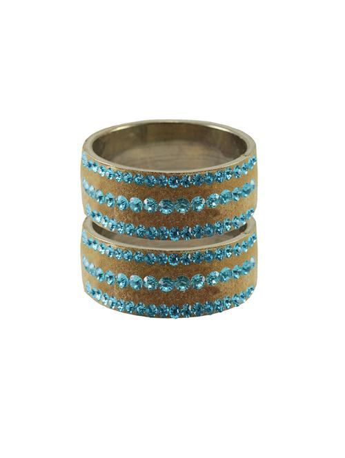 stone stud brass bangle - 18773911 - Very Small Image - 1