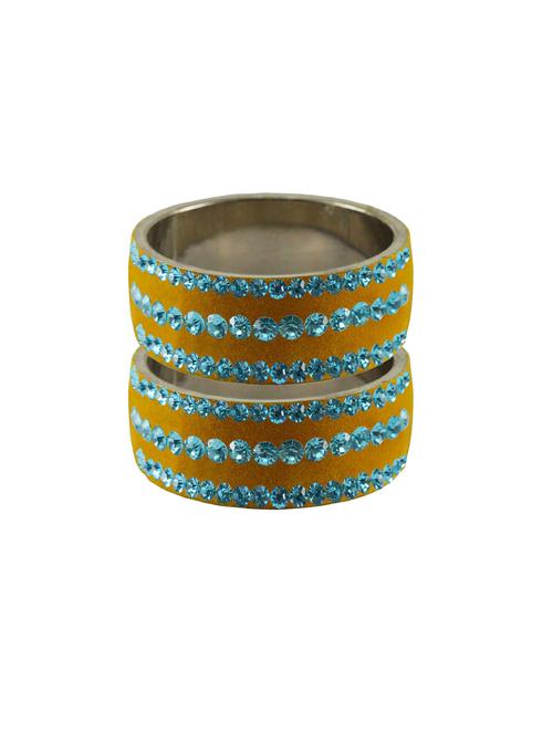 stone stud brass bangle - 18773926 - Very Small Image - 1