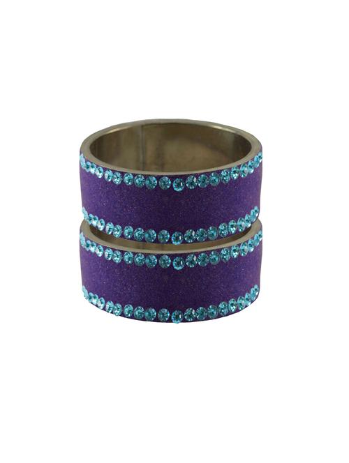 stone stud brass bangle - 18773940 - Very Small Image - 1