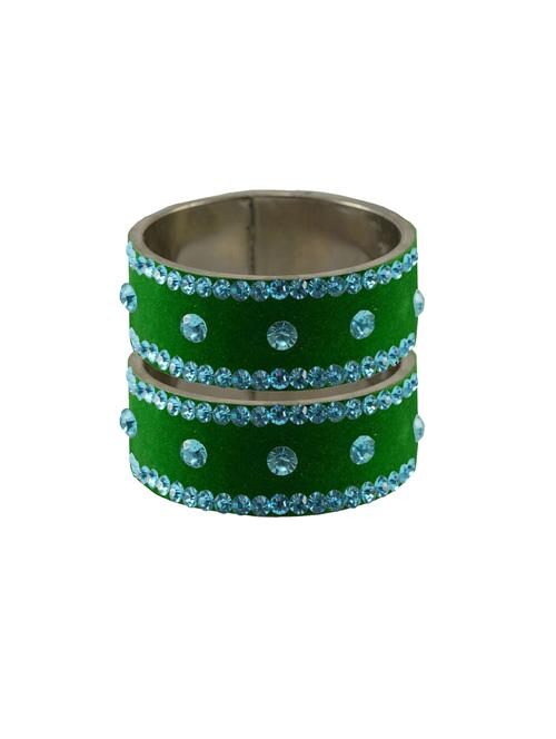 stone stud brass bangle - 18773947 - Very Small Image - 1